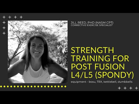 Strength Training for Post Op MIS TLIF L4/L5 Fusion (8 moves)
