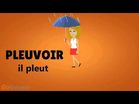 French with Adél - verbe PLEUVOIR