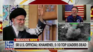 Crawford Joins Fox News to Discuss U.S. Military Operations against Iran & Ayatollah's Death