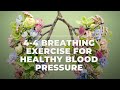 Try THIS breathing exercise to lower blood pressure and heart rate naturally……