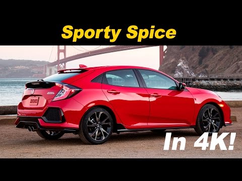 2017 Honda Civic Sport Hatchback Review and Road Test | Detailed in 4K UHD