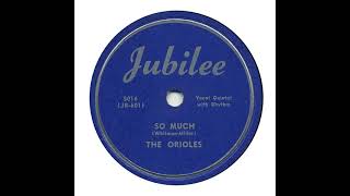Music video thumbnail preview for So Much  -  The Orioles by The Orioles