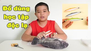 Surich mua đồ dùng học tập bút hình cá -  Review Đồ Dùng Học Tập Vừa Hay Vừa Lạ Vừa Rẻ