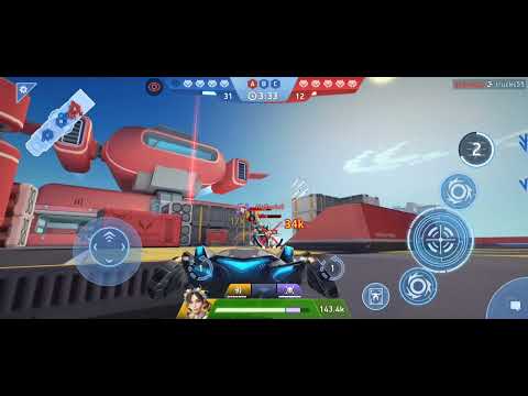 Mech Arena with Panther and Disc Launcher 12 Not full power.  