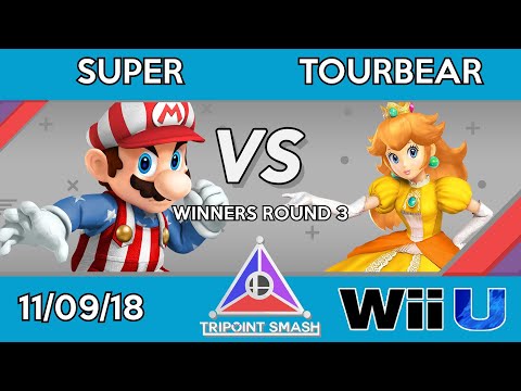 Tripoint Smash 35 - Winners Round 3 - Super (Mario) Vs. Tourbear (Peach)