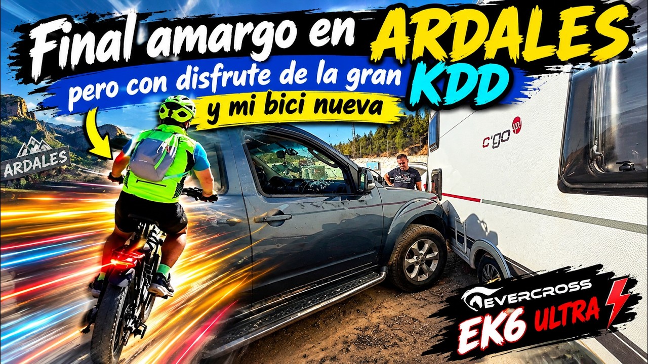 II KDD de ARDALES y de vuelta a la bici, esta vez eléctrica