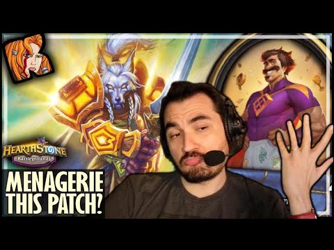 I’LL ALWAYS PLAY MENAGERIE! - Hearthstone Battlegrounds