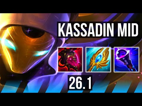 KASSADIN vs RENEKTON (MID) | 6k gold comeback | KR Challenger | 26.1