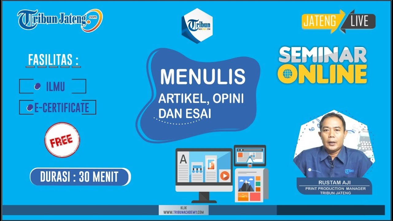 Teknik menulis artikel,opini dan esai