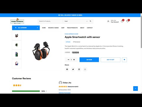 E-Commerce Shopping Website screenshot 3