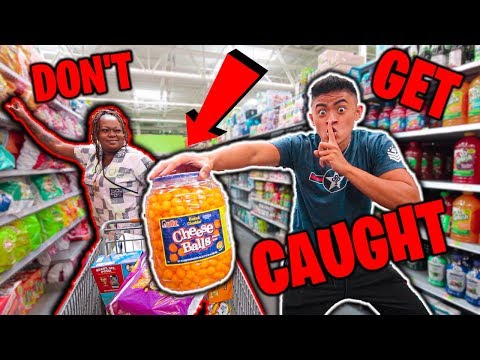 Rubare la roba dai CARRELLI della gente!