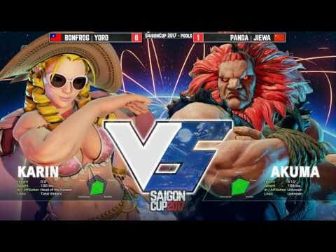 【SFV: SAIGON CUP 2017 - POOL】BONFROG | YORO vs PANDA | JIEWA