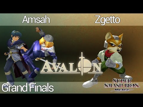 Avalon M-V | Amsah (Sheik, Marth) vs Zgetto (Fox) | Grand Finals