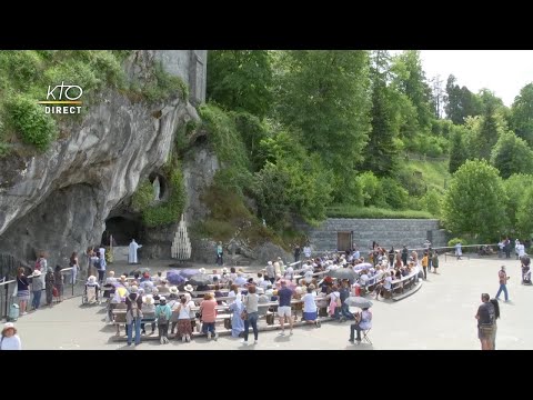 Chapelet du 16 mai 2022 à Lourdes