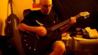 Video thumbnail for Bobby DeVito demo Babicz Identity Spider Acoustic guitar in DADGAD by Robert DeVito
