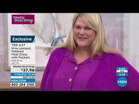 HSN | Nina Leonard Summer Fashions 06.02.2022 - 07 PM