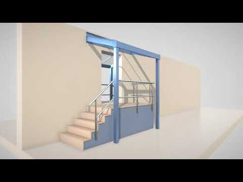Modular Stairs, Railings and Roof Parts -  Perspective 2