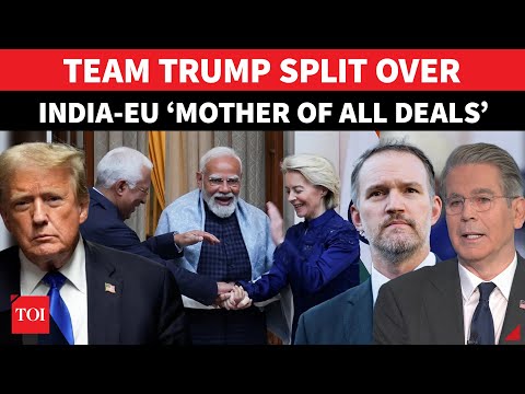 Trump's Trade Chief FLIPS SCRIPT On India-EU Trade Deal ...