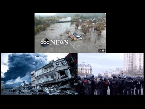 March 11, 2023 Rapture Vision: Flooding/Tsunami, Earthquake, Civil Unrest