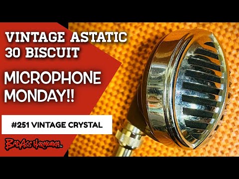 Best Blues Harmonica Microphones | Astatic Biscuit Microphone Harp Mic - Microphone Monday 251
