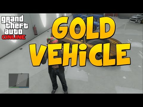 GTA 5 ONLINE: INSANE SECRET "GOLD VEHICLE" (ANY CAR) AFTER PATCH 1.09