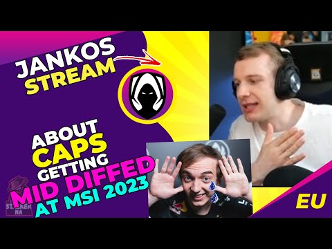 Jankos About G2 Caps Being MID DIFFED at MSI 🤔