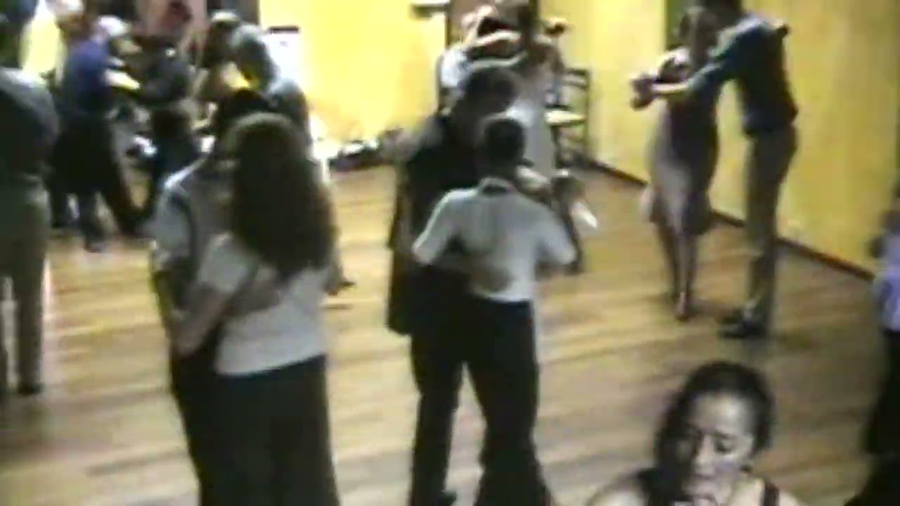 Tango. Gustavo Rosas.Workshop de Tango Y Cinecon Paula Rubin en Tango Bar.2002.Bruselas.Belgica.