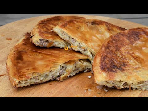 Vučeno tijesto recept za burek pitu sirnicu - Phyllo Dough Recipe