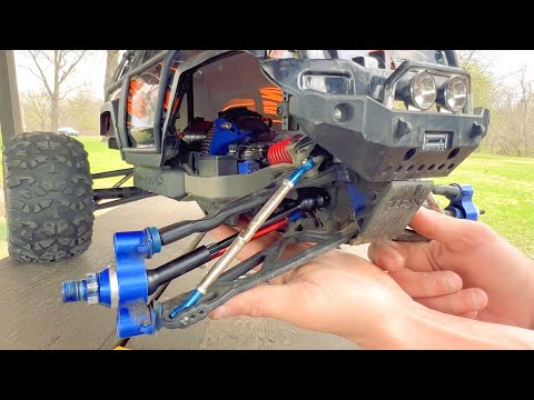 MIP DRIVESHAFTS // TRAXXAS SUMMIT // INSTALL Video!!