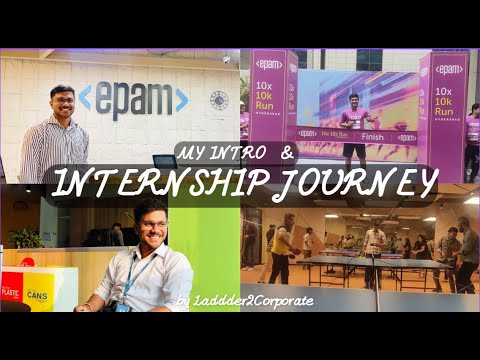 My Internship Journey at EPAM Systems | From Student to Software Intern