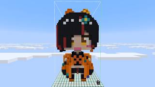 Choya Hanabi make in Minecraft