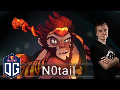 OG.n0tail Monkey King Gameplay - Ranked Match - OG Dota 2.