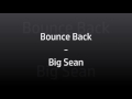 Bounce Back Lyrics