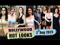Bhumi Pednekar Kajol Malaika Arora Nora Fatehi Actress Spotted Hot Look 02nd July 2023