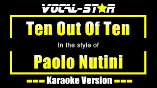 Paolo Nutini - Ten Out Of Ten (Karaoke Version) with Lyrics HD Vocal-Star Karaoke