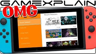 OMG, Nintendo Switch's eShop Gets an Overhaul! (New Tabs & Expanded Lists Tour)