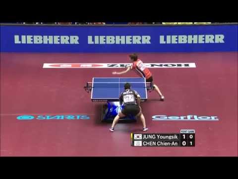 2014 WTTTC MT-QF KOR-TPE (5) Jung Youngsik - Chen Chien-An (full match|short form in HD)