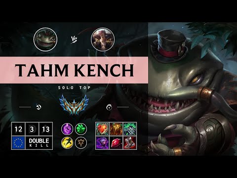 Tahm Kench Top vs Sett - EUW Challenger Patch 14.13