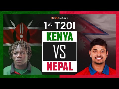 🔴 LIVE | Kenya vs Nepal | 1st T20 | 25th Aug at 3:30pm