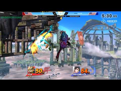 Shine 2017 Smash 4 - Light (Fox) vs. MVG | Salem (Bayonetta) - Singles R2 Pools
