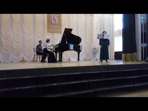 В. Золотухін - Романс "Не журися, дівчинонько" - В. Житкова (вокал), О. Антонік (фортепіано)