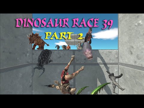 DINOSAUR RACE 39 PART 2 - Animal Revolt Battle Simulator