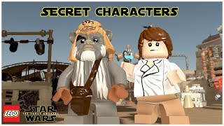 LEGO Star Wars: The Force Awakens - ALL SECRET CHARACTERS (Part 1) - NPC