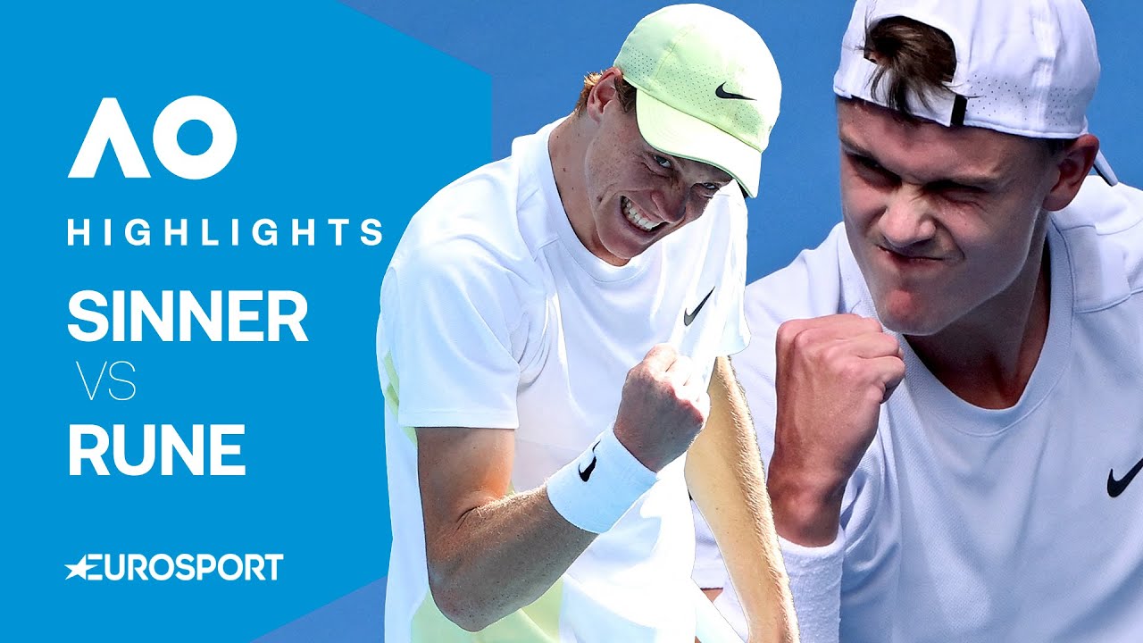 Jannik Sinner vs Holger Rune | Round Four | Australian Open 2025 Extended Highlights 🇦🇺