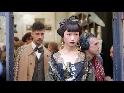 Full backstage coverage from the Antonio Marras Fall Winter 2019 2020