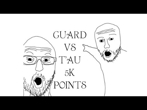 5000 points of Imperial Guard VS Tau in 9th edition!