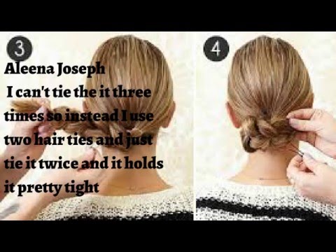 My 5 Minute Ponytail Routine