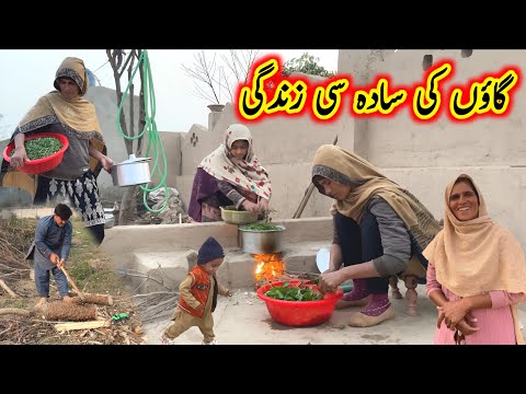 ​Winter Evenings in the Village: Fireside Cooking & Family Time 🔥/ Village Life /village living