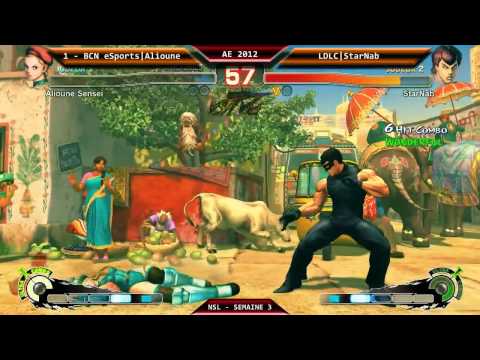 BCN eSport|Alioune x LDLC|StarNab - NSL R03 - SSF4 AE 2012