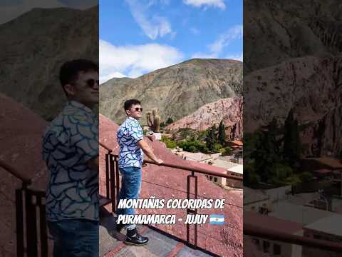 ⛰️ Así de impresionantes son las montañas que rodean Purmamarca  🇦🇷 #purmamarca #jujuy #argentina